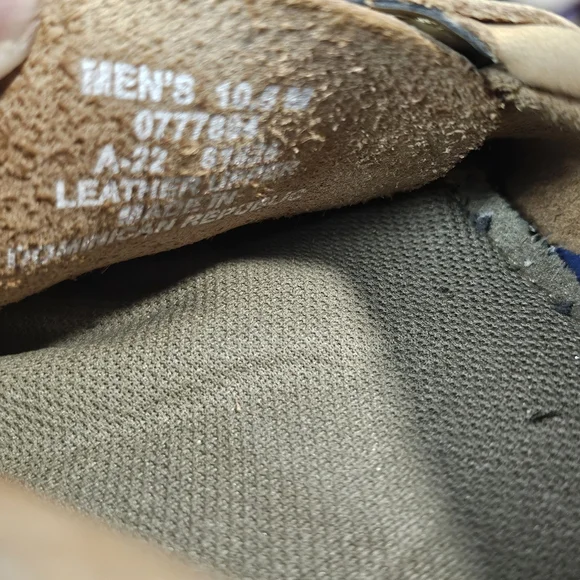 Sperry Authentic Original 2 Eye Boat Shoes Sahara Tan Leather Men's 10.5 - Picture 2 of 9